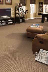 Choice of carpeting can reflect your personal taste and style.