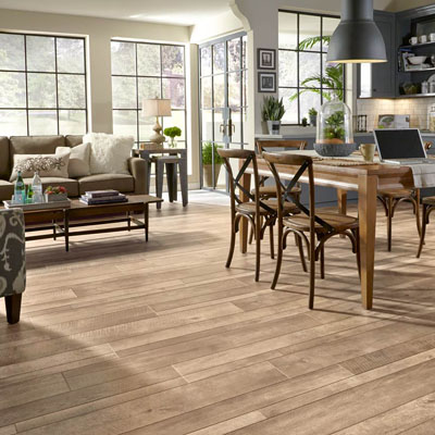 Laminate flooring offers a wide selection of designs